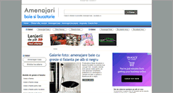 Desktop Screenshot of amenajari-baie-bucatarie.ro